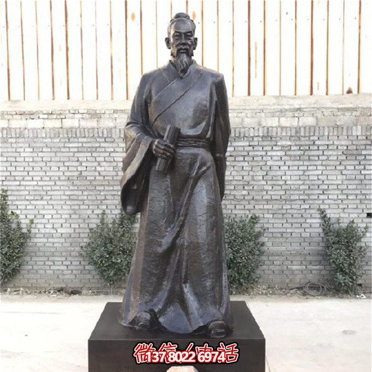 古代人物鑄銅雕塑，讓您感受古代典故的魅力！